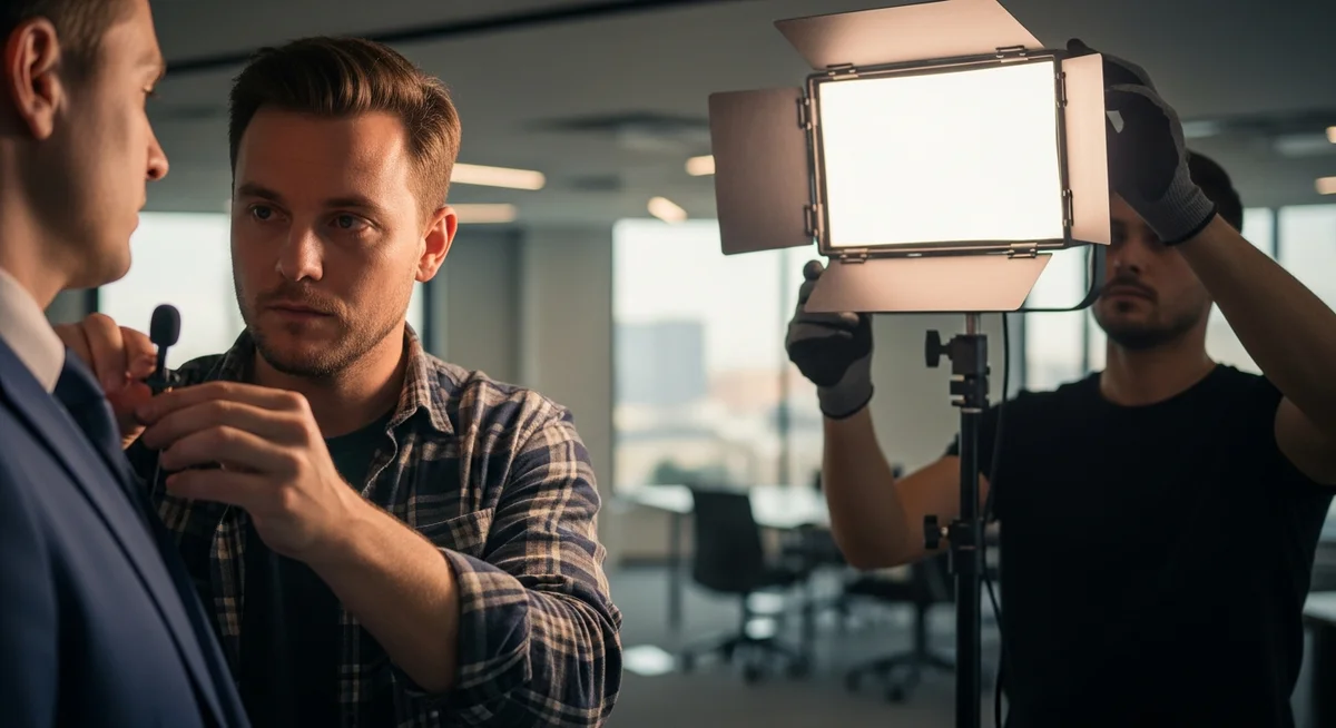 Ses ve Işıkla Mükemmel Röportajlar: Görsel Hikaye Anlatımının Anahtarı detay 1