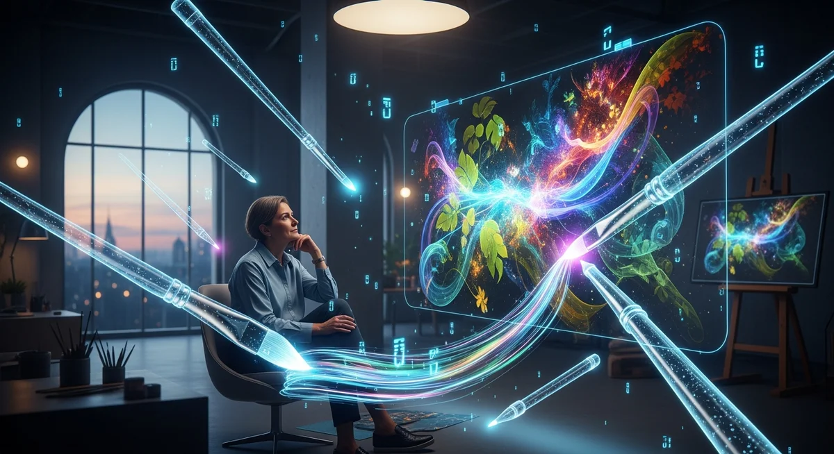 Algoritmanın Gölgesinde Yaratıcılık: İlham Perileri mi, Yoksa Kod Satırları mı? detay 1