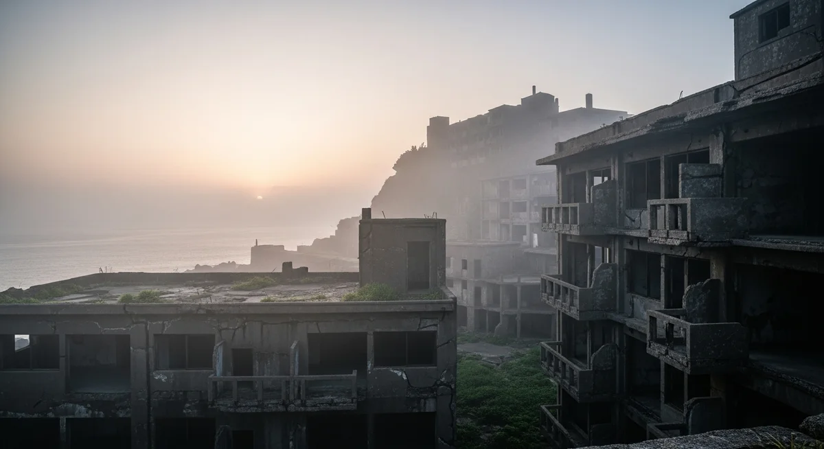 Hayalet Şehirler: Hashima'nın Ardındaki Tüyler Ürpertici Gerçekler