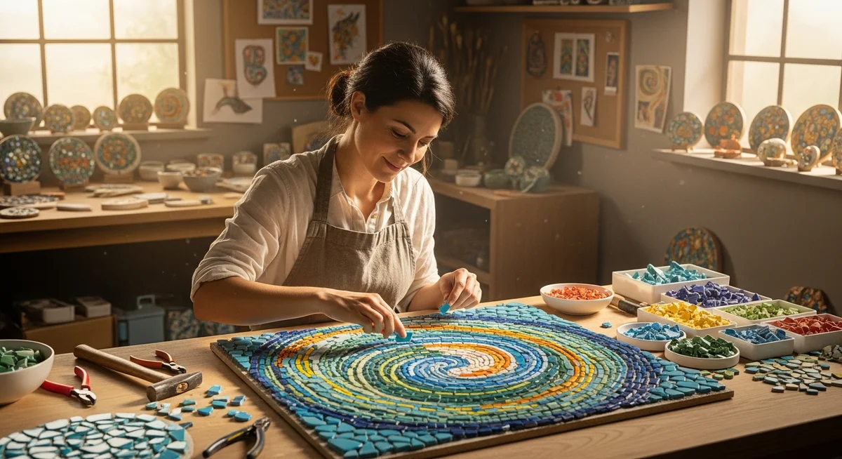 Seramik Kırıntılarından Sanat: Mozaikle Hayat Bulan Tasarımlar