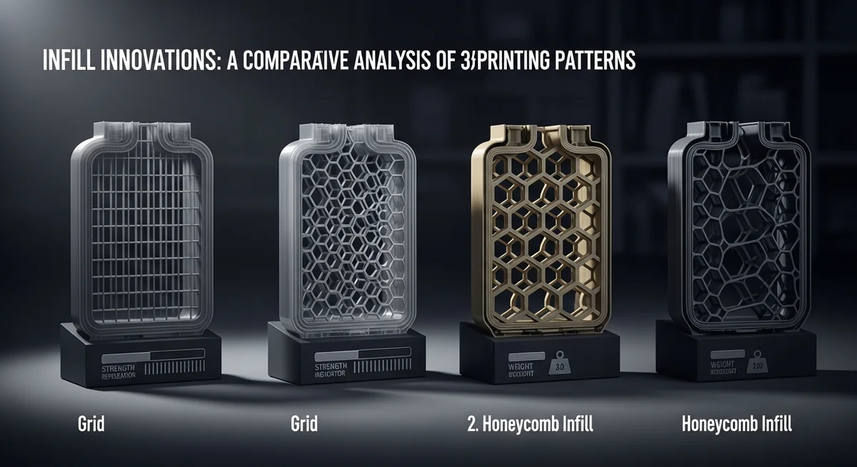 3D Baskıda Güç ve Dayanıklılık: İdeal Dolgu Stratejileri detay 1