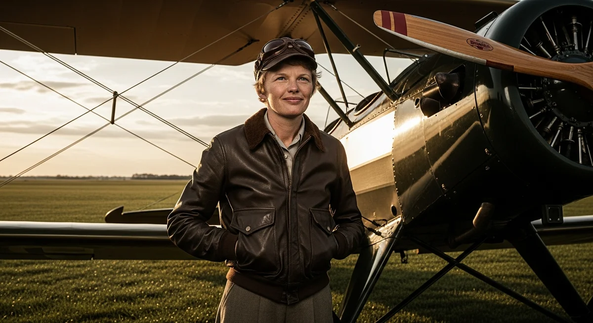 Amelia Earhart: Gökyüzünün Zincirlerini Kıran Havacılık İkonu - Görsel 1 - Hedef - Siz Amelia Earhart: Gökyüzünün Zincirlerini Kıran Havacılık İkonu detay 1