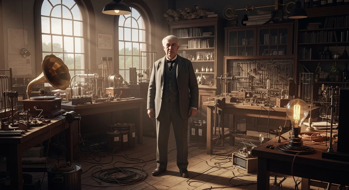 Ampulden Fazlası: Thomas Edison'ın İnsanlığı Aydınlatan İcatları ve Mirası