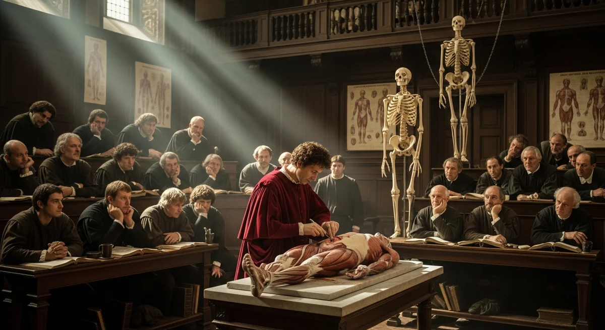 Anatominin Rönesansı: Andreas Vesaliusun İnsan Vücuduna Devrimci Bakışı detay 1