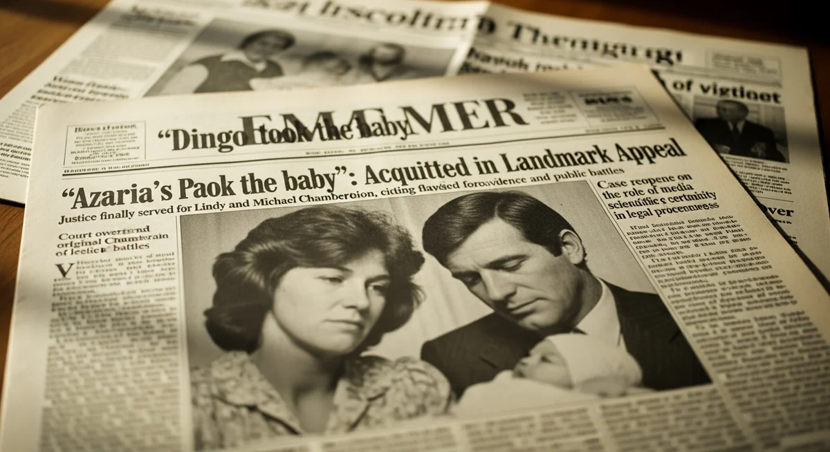 Avustralyanın Sarsıcı Vakası: Azaria Chamberlain ve Dingo Bebeğimi Yedi İddiası detay 2