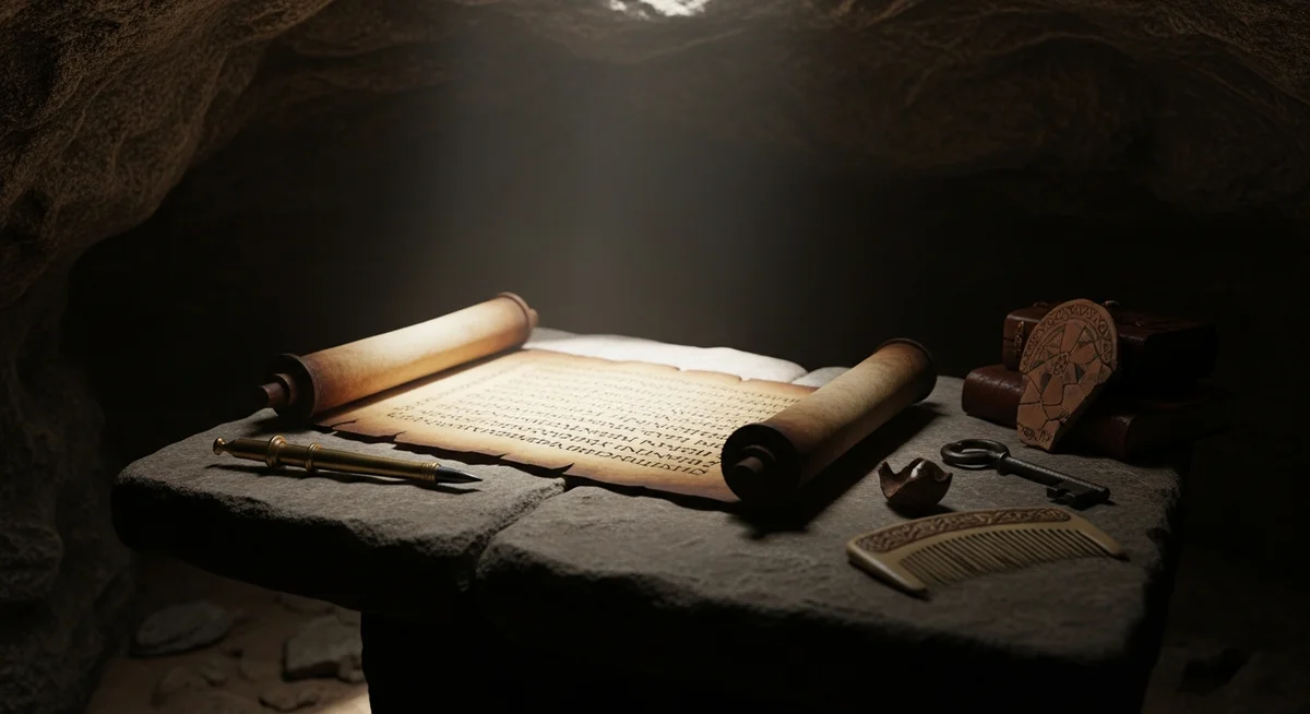 Bakır Yazıtın Sırları: Kudüs Hazinelerinin Şifreli Haritası