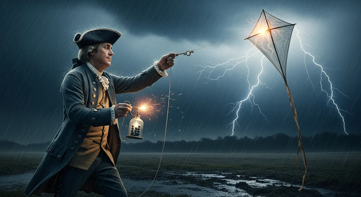 Benjamin Franklin: Yıldırımları Dizginleyen, Uzağı Yakın Eden Dahi detay 1