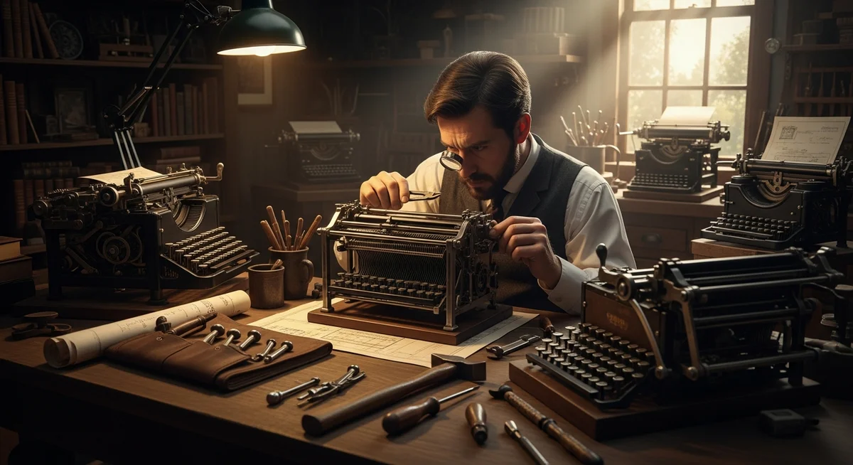 Christopher Latham Sholes: Daktilonun ve Q Klavyenin Yaratıcısı detay 1