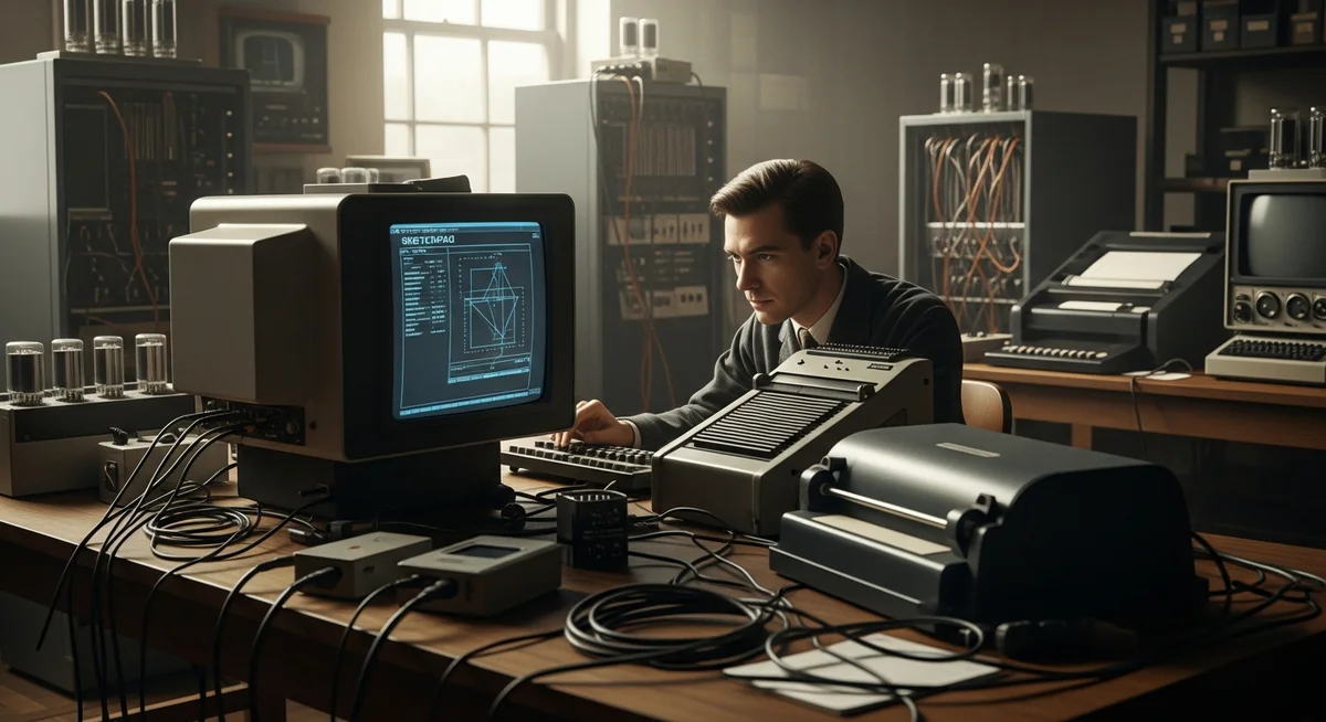 Çizgilerden Gerçeğe: Ivan Sutherland, Sketchpad ve CAD'in Doğuşu