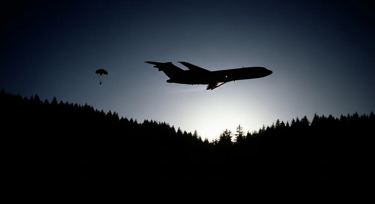 D.B. Cooper Efsanesi: 50 Yıllık Kayıp, Fidye ve Uçan Adamın Sırları - Görsel 1 - Hedef - Siz D.B. Cooper Efsanesi: 50 Yıllık Kayıp, Fidye ve Uçan Adamın Sırları detay 1