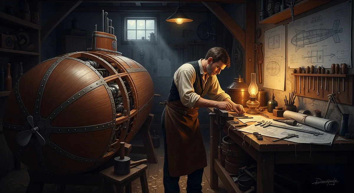 Denizin Altındaki Deha: David Bushnell ve İlk Askeri Denizaltı Hikayesi detay 1