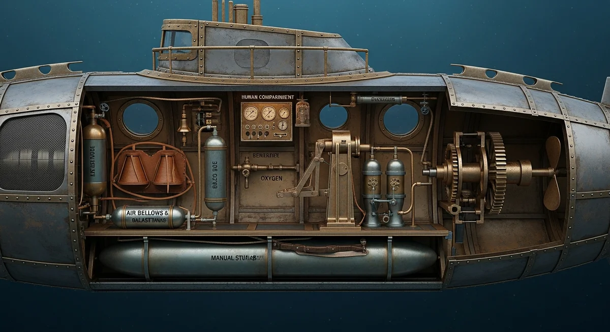 Denizin Altındaki Deha: David Bushnell ve İlk Askeri Denizaltı Hikayesi detay 2