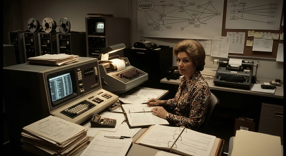 Elizabeth Feinler: İnternetin Mimarı, ARPANET Rehberi ve DNS Öncüsü - Görsel 1 - Hedef - Siz Elizabeth Feinler: İnternetin Mimarı, ARPANET Rehberi ve DNS Öncüsü detay 1