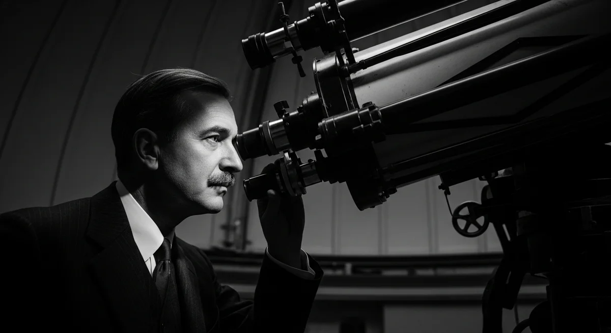 Evrenin Sınırlarını Aşan Adam: Edwin Hubble ve Galaksilerin Keşfi - Görsel 1 - Hedef - Siz Evrenin Sınırlarını Aşan Adam: Edwin Hubble ve Galaksilerin Keşfi detay 1