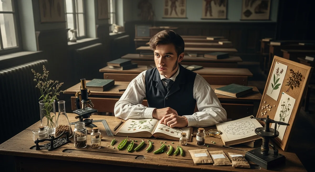 Genetik Biliminin Mimarı: Gregor Mendelin İz Bırakan Hikayesi detay 1