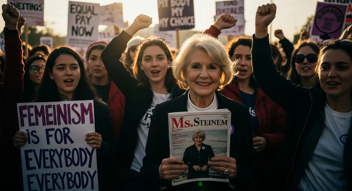 Gloria Steinem: Feminizmin Yüzyılın İkonu Olmaya Adanmış Hayatı - Görsel 2 - Hedef - Siz Gloria Steinem: Feminizmin Yüzyılın İkonu Olmaya Adanmış Hayatı detay 2