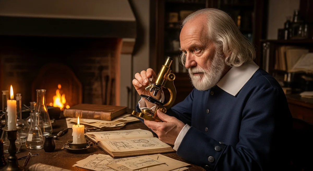 Görünmeyeni Gören Adam: Antonie van Leeuwenhoek ve Mikroskobun Yükselişi