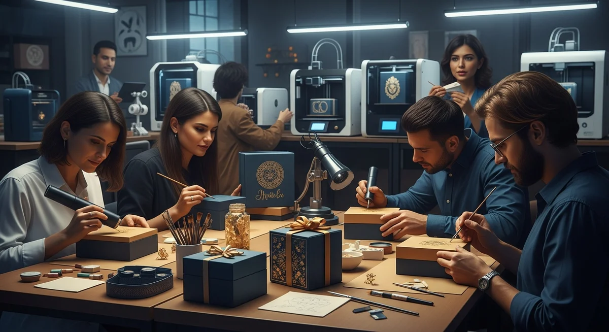 Hediye Kutusu Devrimi: 3D Yazıcıyla El Yapımı Şıklık