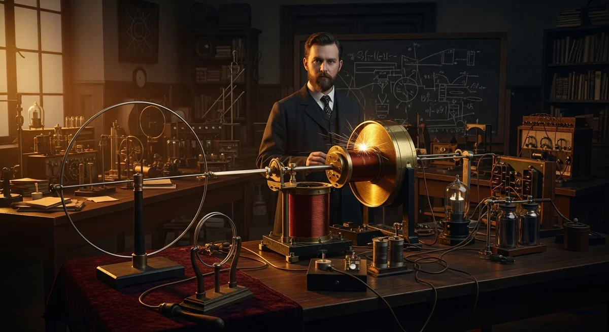 Heinrich Hertz: Elektromanyetik Dalgaların Kaşifi ve Kablosuz Çağın Mimarı detay 1