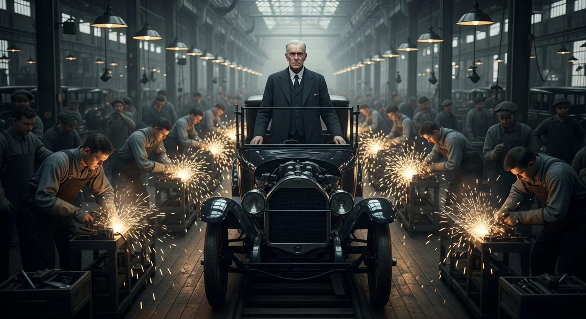 Henry Ford'un Devrimi: Montaj Hattıyla Dünyayı Değiştiren Adam