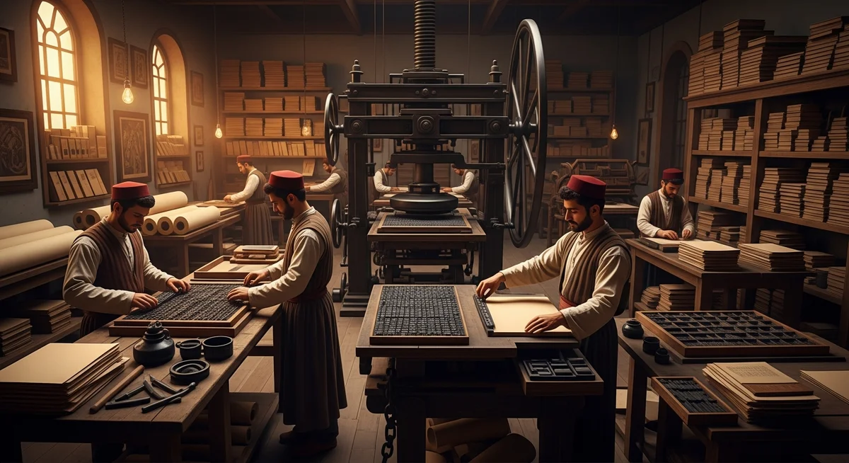 İbrahim Müteferrika: Osmanlı'yı Aydınlatan Matbaa Öncüsü - Görsel 2 - Hedef - Siz İbrahim Müteferrika: Osmanlıyı Aydınlatan Matbaa Öncüsü detay 2