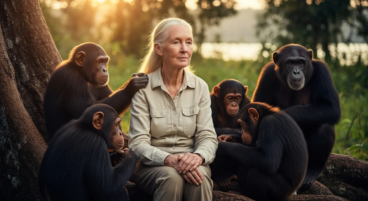 Jane Goodall: Şempanzelerin Annesi, Bilimin Öncüsü ve Primatoloji Efsanesi