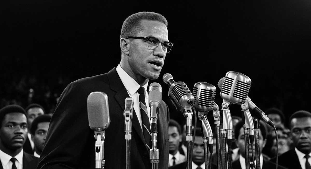 Malcolm X'in Son Sözleri: 1965 Harlem Suikastının Karanlık Perdesi - Görsel 1 - Hedef - Siz Malcolm Xin Son Sözleri: 1965 Harlem Suikastının Karanlık Perdesi detay 1