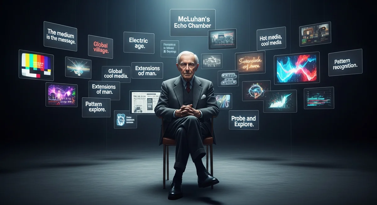 Marshall McLuhan: Medyanın Kâşifi, Çağın Ötesindeki Düşünür