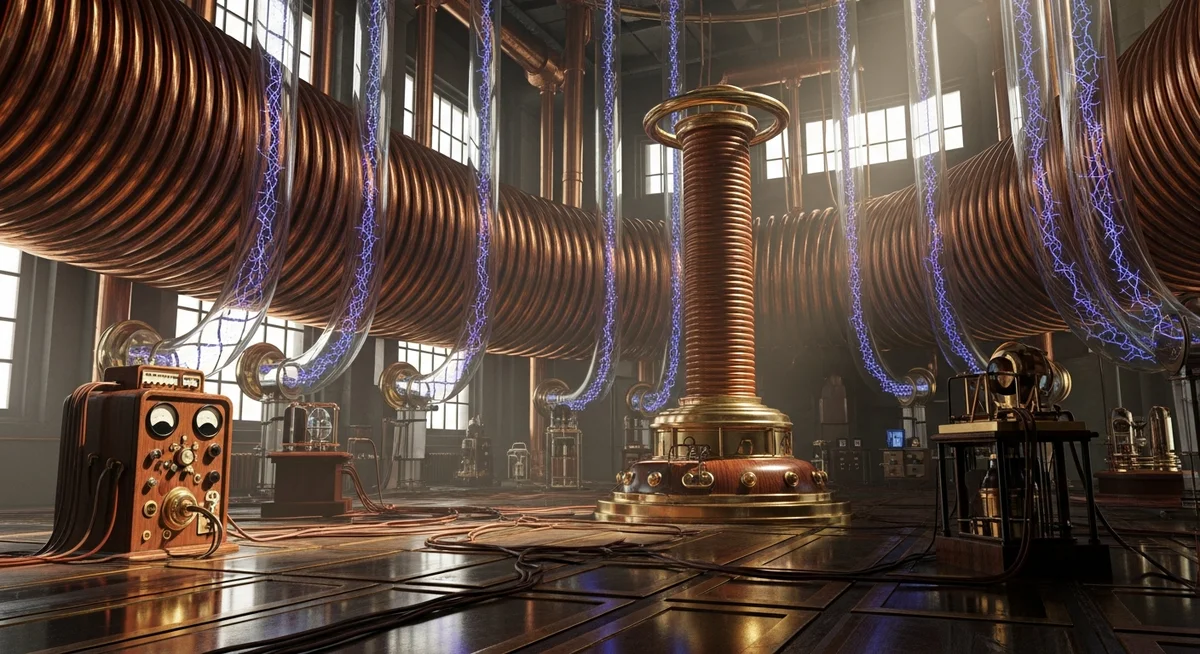 Nikola Tesla: Alternatif Akımın ve Radyonun Dahi Mimarı - Görsel 1 - Hedef - Siz Nikola Tesla: Alternatif Akımın ve Radyonun Dahi Mimarı detay 1