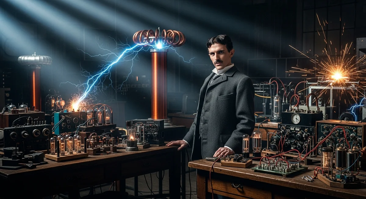 Nikola Tesla: Elektriğin Sihirbazı, Çağın Ötesindeki Dahi detay 1