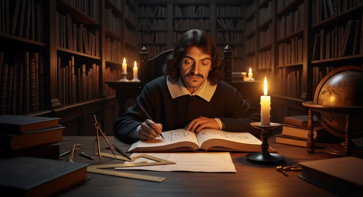 Rene Descartes: Düşüncenin Matematiğiyle Dünyayı Değiştiren Filozof - Görsel 1 - Hedef - Siz Rene Descartes: Düşüncenin Matematiğiyle Dünyayı Değiştiren Filozof detay 1