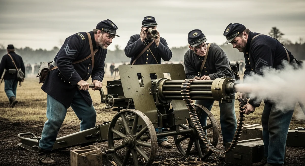 Richard Gatling'in Ölümcül İcadı: Makineli Tüfek Çağını Başlatan Adam