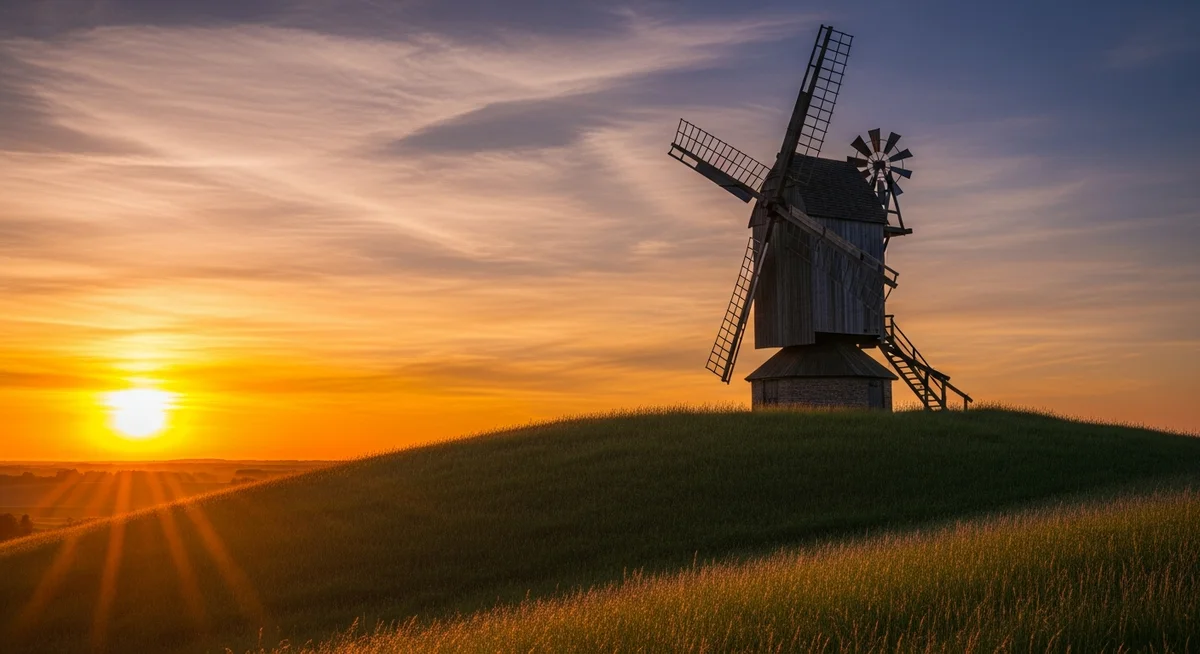 Rüzgarın Fısıltısı, Medeniyetin Çarkları: Rüzgar Değirmenlerinin Yükselişi