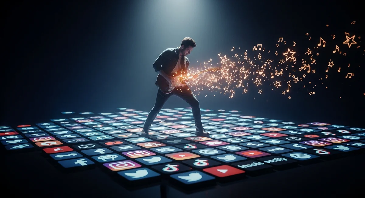 Sahne Senin: Müzisyenler İçin Dijital Arenada Yıldızlaşma Rehberi