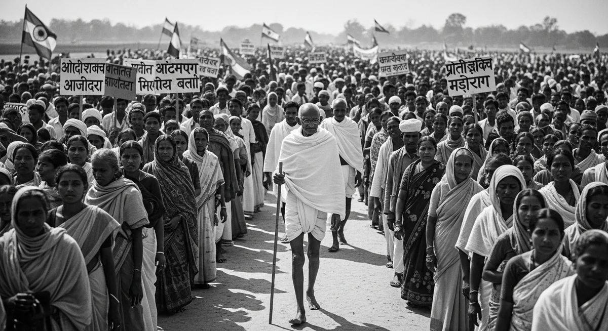 Şiddetsizliğin Mimarı: Mahatma Gandhinin İnsanlık Tarihine Yön Veren Mirası detay 2