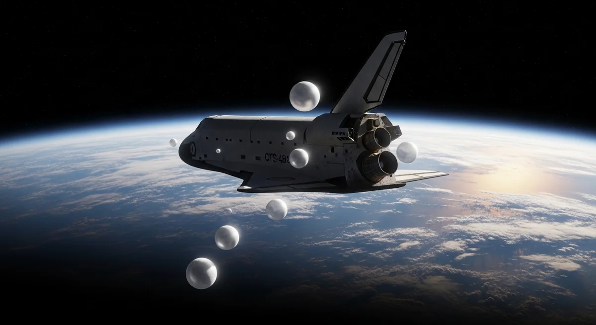 STS-48 Gizemi: Uzaydaki Dans Eden Işıklar ve Gerçekliği Sorgulayan Anlar