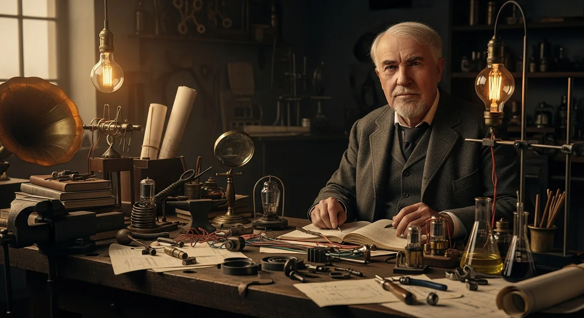 Thomas Edison: Işık ve Sesin Yüzyılı Değiştiren Dehası
