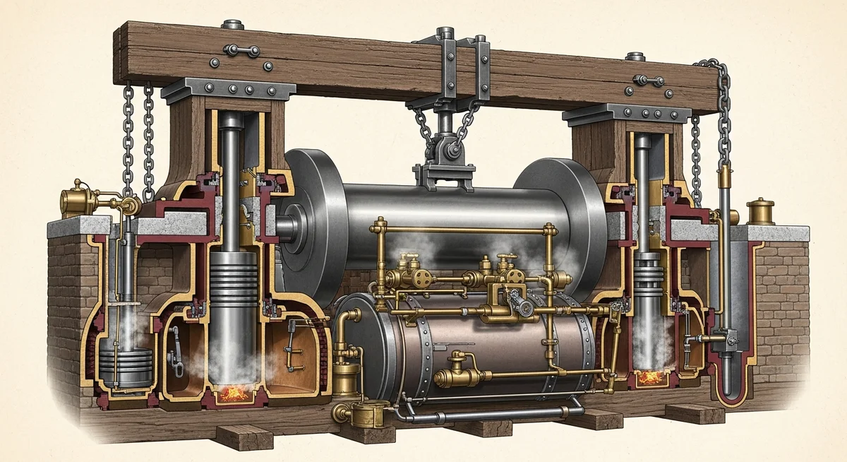 Thomas Newcomen: Buharın Gücünü Keşfeden ve Sanayi Devrimine İlham Veren Adam detay 2