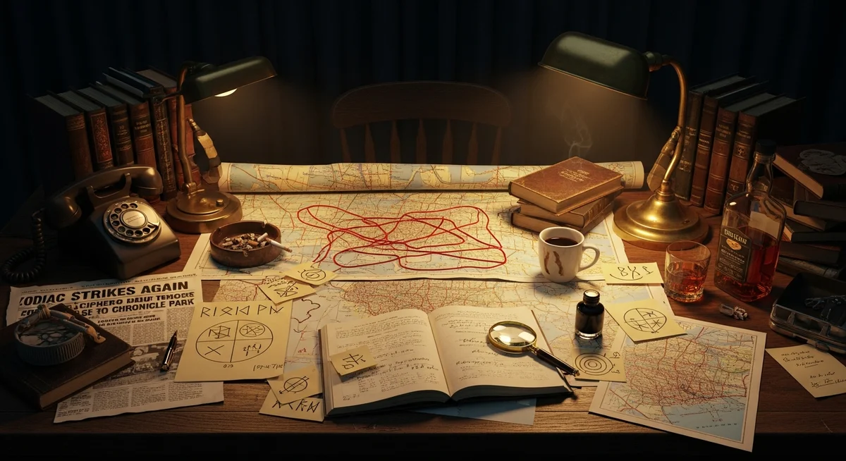 Zodiac'ın Gölgesi: Şifrelerin Ardındaki Yakalanmayan Katil - Görsel 2 - Hedef - Siz Zodiacın Gölgesi: Şifrelerin Ardındaki Yakalanmayan Katil detay 2